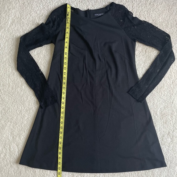 Pietro Brunelli maternity Black dress with lace long sleeves (size small) - Picture 5 of 6